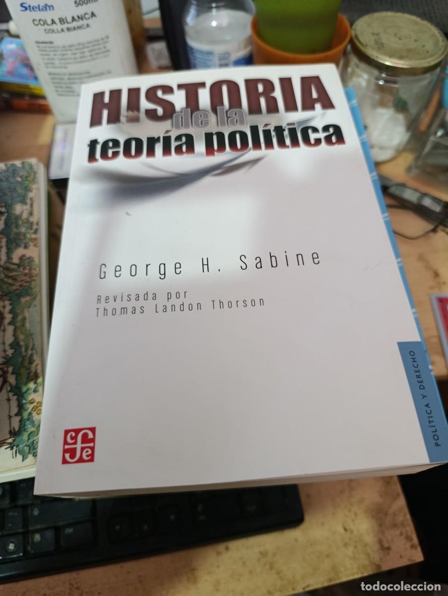 Libros de segunda mano: HISTORIA TEORIA POLITICA. GEORGE H. SABINE. EST33B3