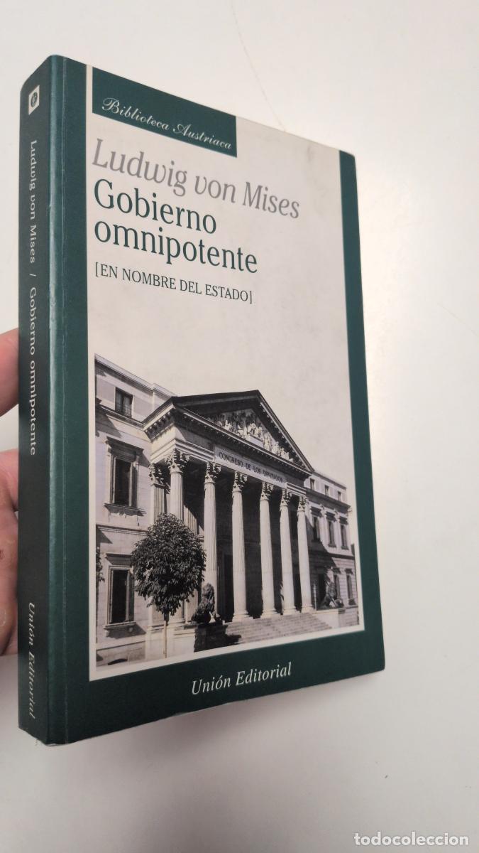 Libros de segunda mano: Gobierno omnipotente - Ludwig Von Mises