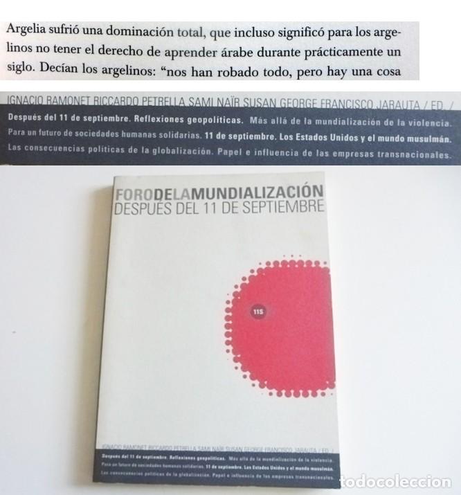 Libros de segunda mano: FORO DE LA MUNDIALIZACI&Oacute;N DESPU&Eacute;S 11 SEPTIEMBRE SAMI NA&Iuml;R SUSAN GEORGE RAMONET GEOPOL&Iacute;TICA POL&Iacute;TICA