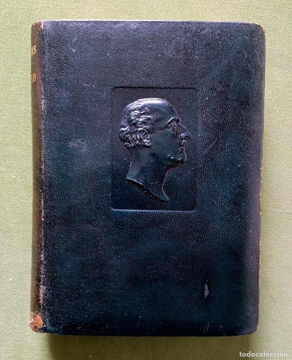 Libros de segunda mano: PALABRAS DEL CAUDILLO - EDICION DE LUJO EN PIEL CON BUSTO EN RELIEVE - 1943
