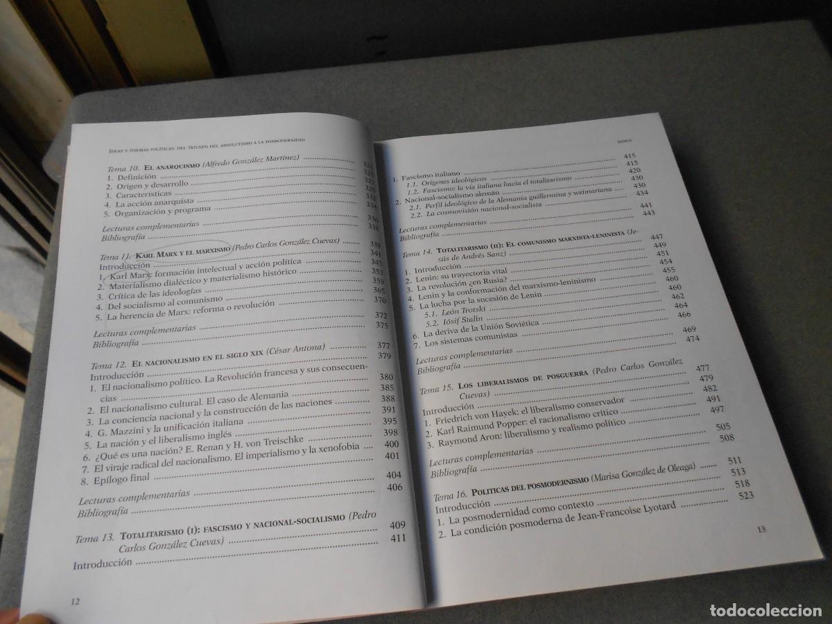 Libros de segunda mano: IDEAS Y FORMAS POLITICAS - Foto 6