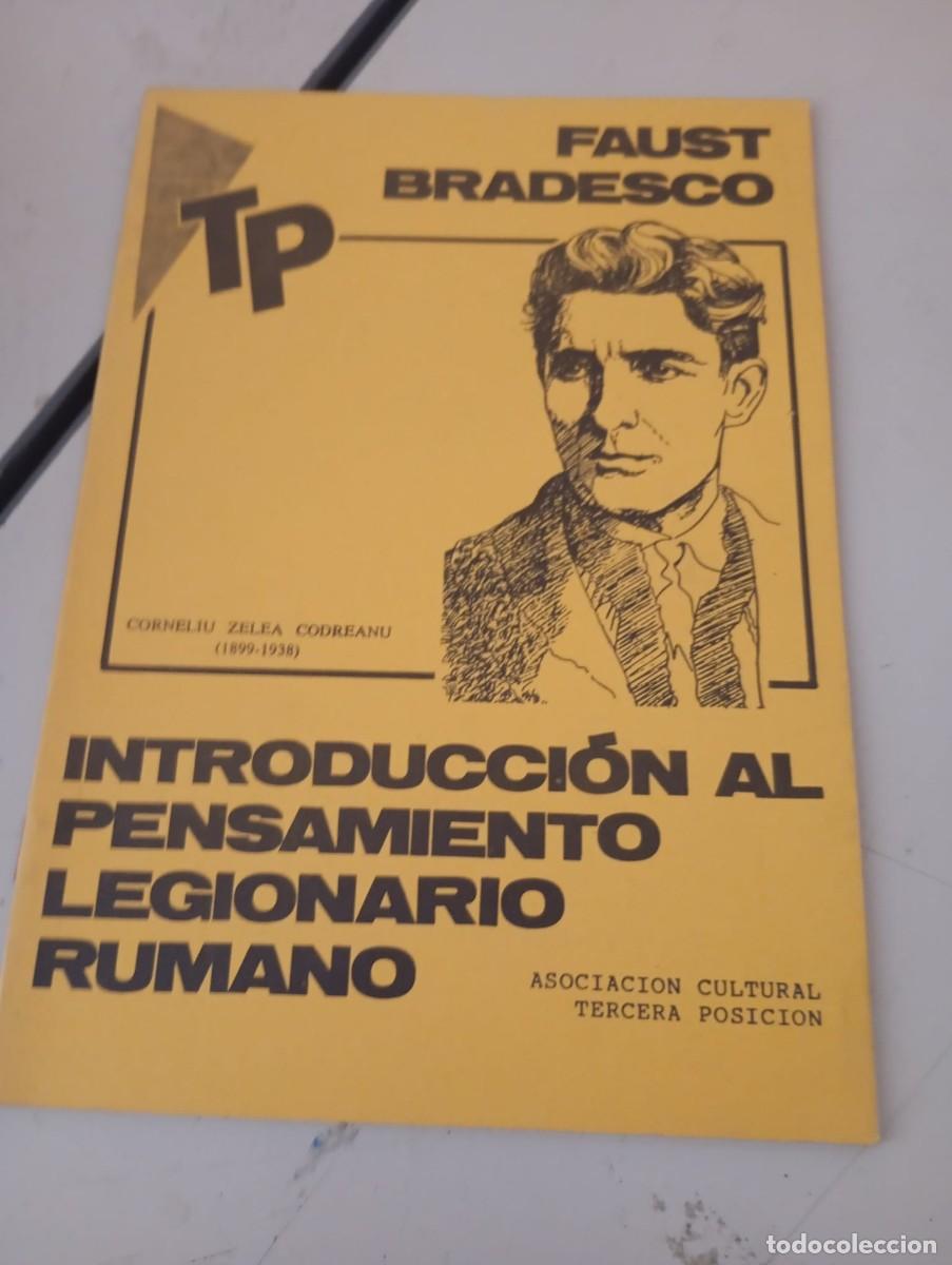Libros de segunda mano: Faust Bradesco. Introducci&oacute;n al pensamiento legionario rumano. REF. UR EST