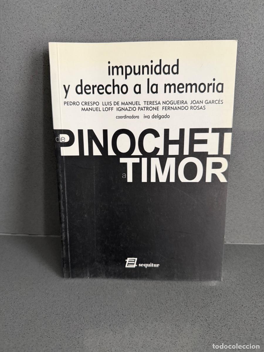 Libros de segunda mano: IMPUNIDAD Y DERECHO A LA MEMORIA - AAVV - DE PINOCHET A TIMOR - SEQUITUR LIBROS