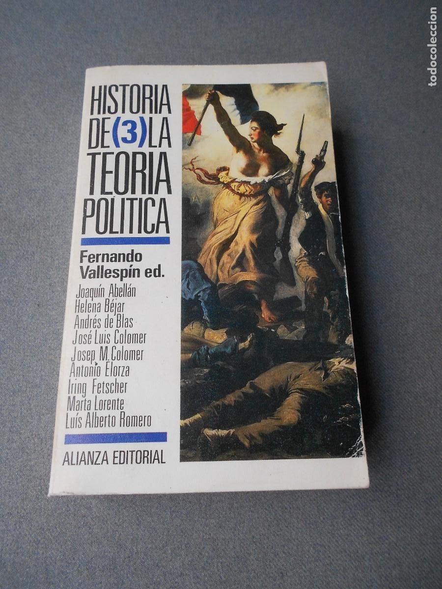 Libros de segunda mano: HISTORIA DE LA TEORIA POLITICA. TOMO 3