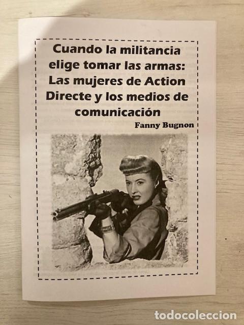 Libros de segunda mano: BUGNON, FANNY - Cuando la militancia elige tomar las armas