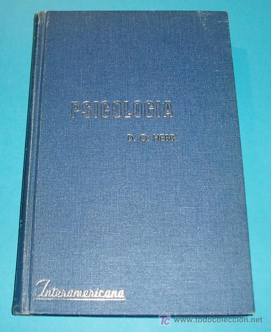Libros de segunda mano: PSICOLOG&Iacute;A. D.O. HEBB - Foto 1