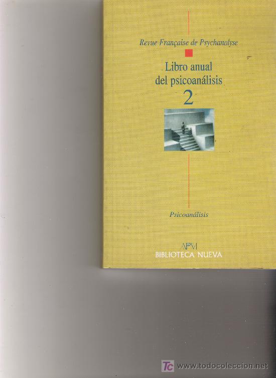 Libros de segunda mano: LIBRO ANUAL DEL PSICOANALISIS 2 - Biblioteca Nueva - Foto 1