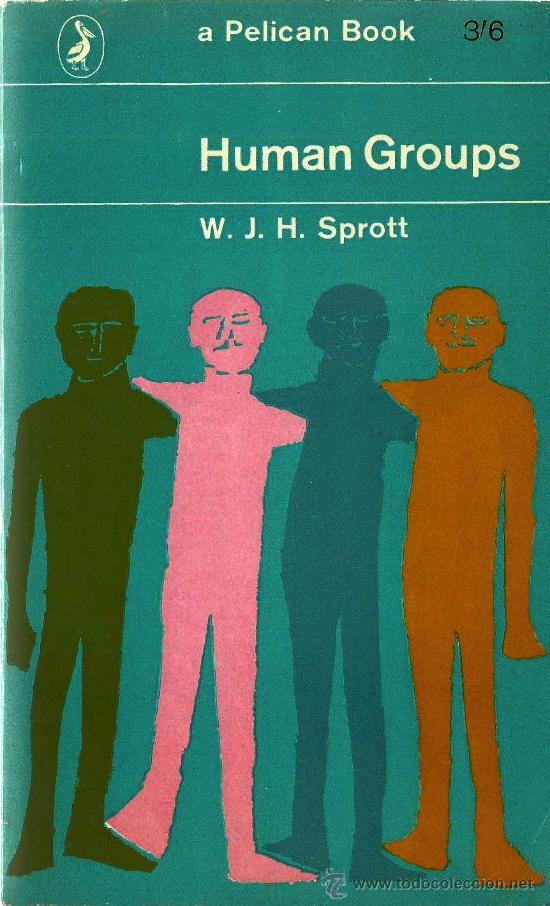 Libros de segunda mano: Human Groups / W. J. H. Sprott- 1963 - Foto 1