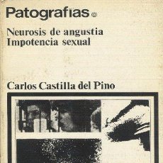 Libros de segunda mano: PATOGRAFIAS. CARLOS CASTILLA DEL PINO. SIGLO VEINTIUNO DE ESPAÑA EDITORES 1972. Lote 24941807
