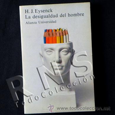 Libri di seconda mano: LIBRO DESIGUALDAD DEL HOMBRE - H J EYSENCK PSICOLOG&Iacute;A PSIC&Oacute;LOGO - ENFERMEDAD MENTAL CRIMINALIDAD