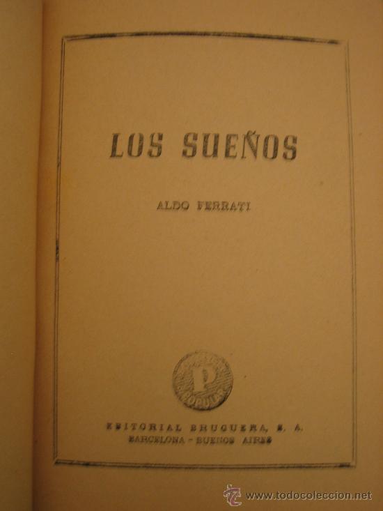 Libros de segunda mano: Los sue&ntilde;os - Foto 3