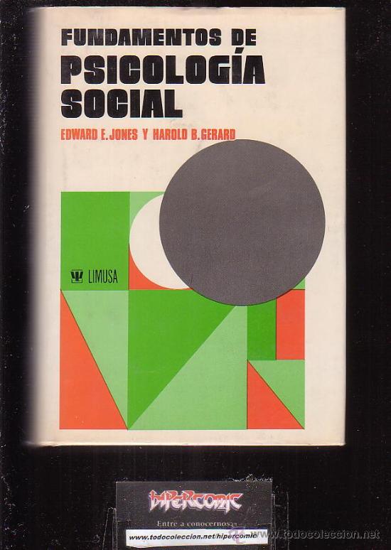 Fundamentos Psicología Social /por: Edward E. J - Comprar Libros De ...