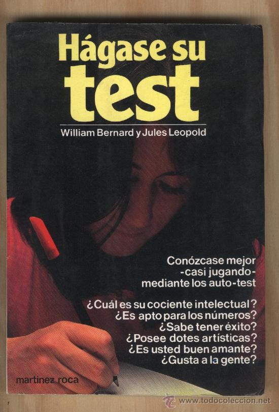 Libros de segunda mano: H&aacute;gase su test / William Bernard y Jules Leopold - Foto 1