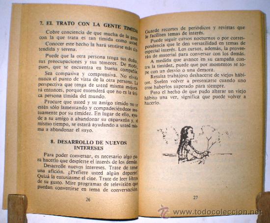 Libros de segunda mano: MINI-LIBROS PROTAGONISTAS, N&ordm; 18: LUCHE CONTRA SU TIMIDEZ. - Foto 2
