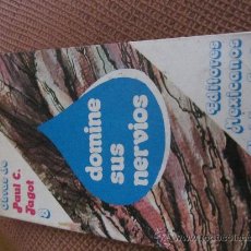 Libros de segunda mano: DOMINE SUS NERVIOS. PAUL C.JAGOT, EDITORES MEXICANOS 1980, 3ª EDICION. DIFÍCIL!!!!