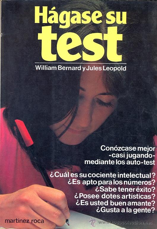 Libros de segunda mano: H&aacute;gase su test - William Bernard, Jules Leopold - Foto 1