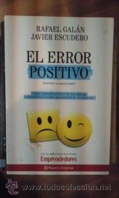 Libros de segunda mano: EL ERROR POSITIVO (Barcelona 2009) - Foto 1