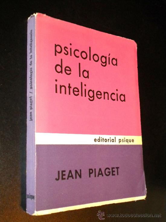 psicolog a de la inteligencia jean piaget Compra venta en