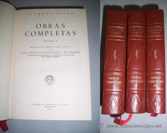 Libros de segunda mano: FREUD, Sigmund. Obras completas - Foto 1