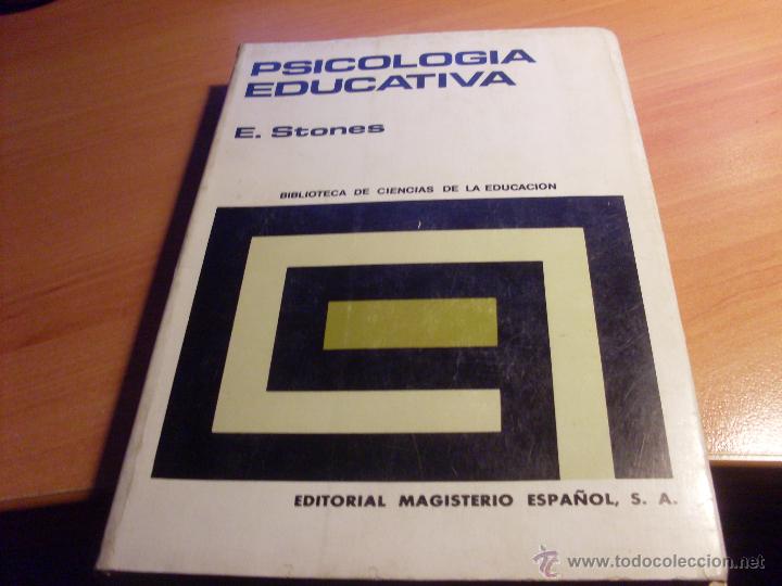 Libros de segunda mano: PSICOLOGIA EDUCATIVA (E. STONES) (LB40) - Foto 1