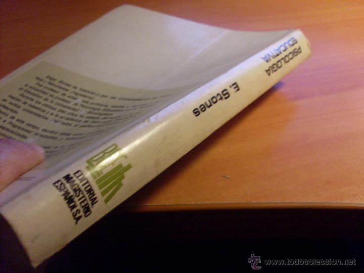 Libros de segunda mano: PSICOLOGIA EDUCATIVA (E. STONES) (LB40) - Foto 2