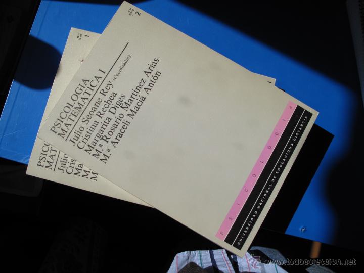 Libros de segunda mano: PSICOLOG&Iacute;A MATEM&Aacute;TICA - ( ESTAD&Iacute;STICA ) - 2 VOLS. - U.N.E.D.- - Foto 1