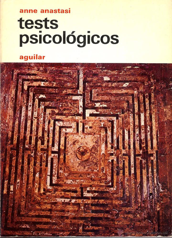 Libros de segunda mano: Tests psicol&oacute;gicos Anne Anastasi - Foto 1