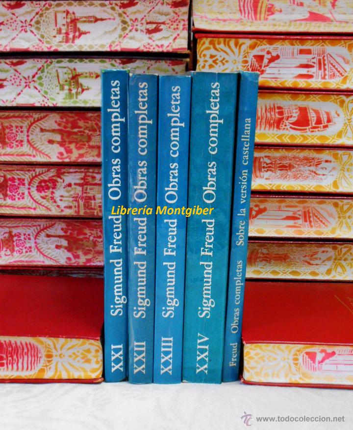 Libros de segunda mano: OBRAS COMPLETAS . (25 Tomos)   .  Autor :  Freud, Sigmund - Foto 11