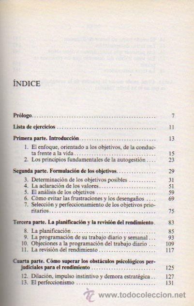 Libros de segunda mano: C&Oacute;MO DETERMINAR Y ALCANZAR TUS PROPIOS OBJETIVOS - WAYNE LEE. EDICIONES DEUSTO, 1993 - Foto 3