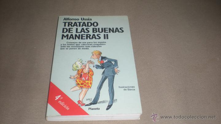 Libros de segunda mano: TRATADO DE LAS BUENAS MANERAS II - Foto 1