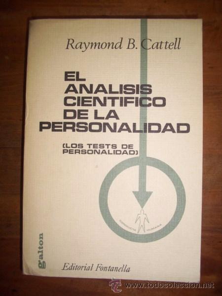 Cattell, Raymond B. El Análisis Científico De L - Comprar Libros De ...