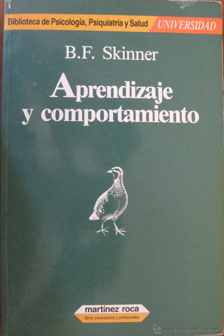 Aprendizaje Y Comportamiento, B. F. Skinner - Vendido En Venta Directa ...