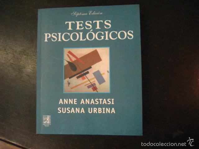 tests psicologicos anastasi, anastasi, anne; ur - Comprar Libros de
