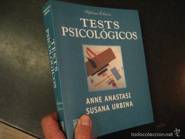 Libri di seconda mano: tests psicologicos anastasi, Anastasi, Anne; Urbina, Susana, nuevo voluminoso 700pgs