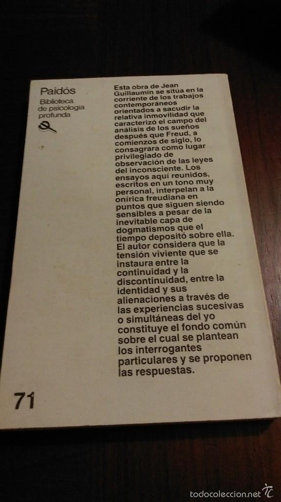 Libros de segunda mano: Los sue&ntilde;os y el yo. J. Guillaumin. Descatalogado - Foto 2