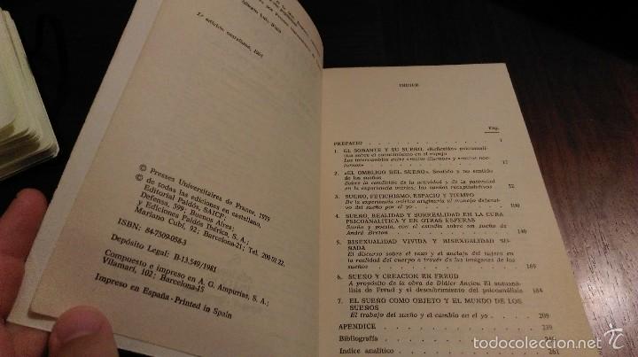 Libros de segunda mano: Los sue&ntilde;os y el yo. J. Guillaumin. Descatalogado - Foto 3