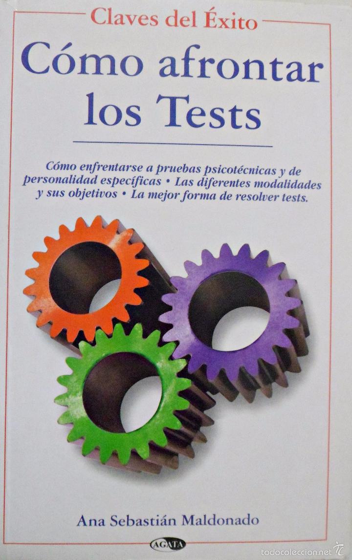 Libros de segunda mano: COMO AFRONTAR LOS TESTS. ANA SEBASTI&Aacute;N MALDONADO. - Foto 1