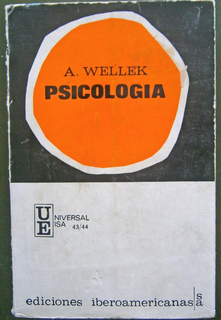 Libros de segunda mano: Psicolog&iacute;a - Albert Wellek - Foto 1