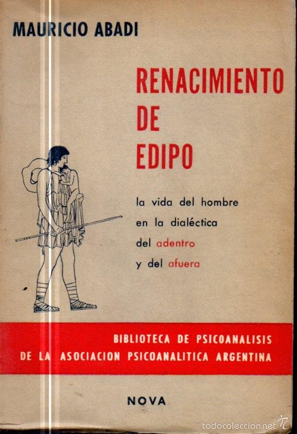 Libros de segunda mano: ABADI : RENACIMIENTO DE EDIPO (NOVA, 1960) - Foto 1