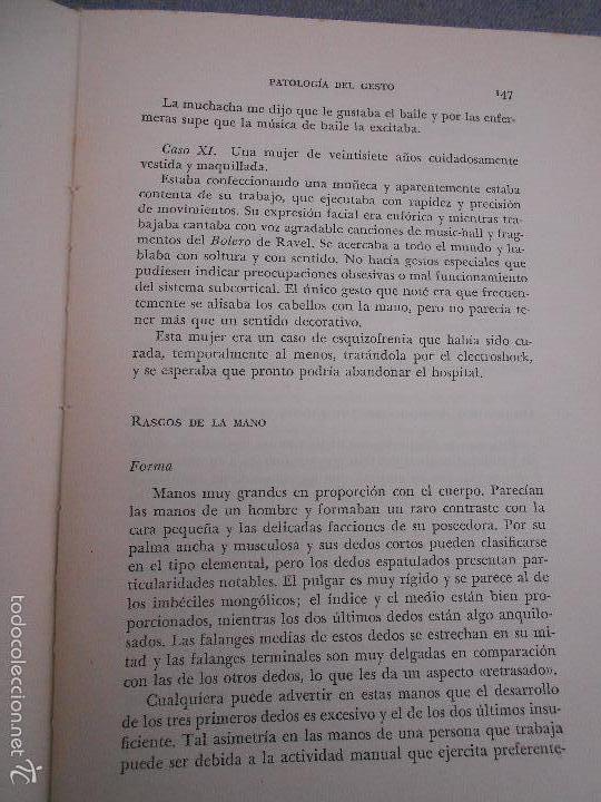 Libros de segunda mano: PSICOLOGIA DEL GESTO - Foto 7