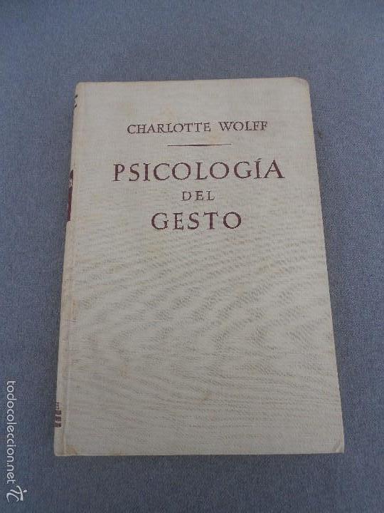Libros de segunda mano: PSICOLOGIA DEL GESTO - Foto 1