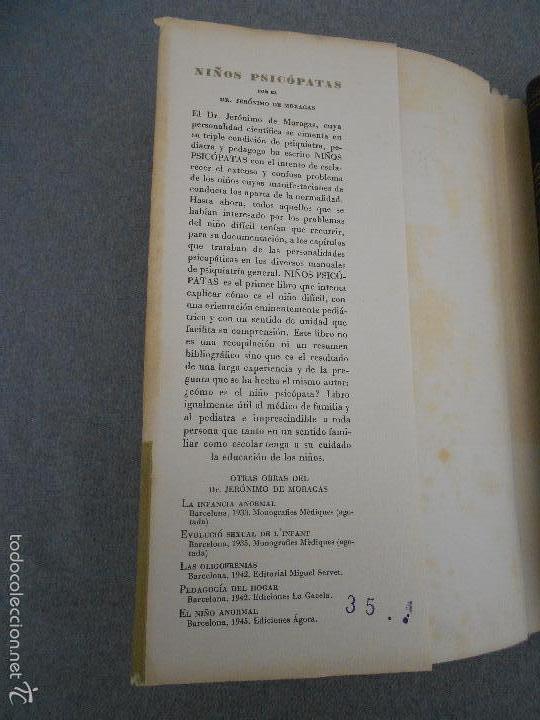 Libros de segunda mano: NI&Ntilde;OS PSICOPATAS - Foto 3