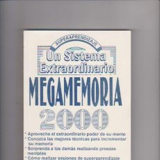 Livres d'occasion: MEGAMEMORIA - UN SISTEMA EXTRAORDINARIO - WALTER MURRAY EDITOR. Lote 61596928