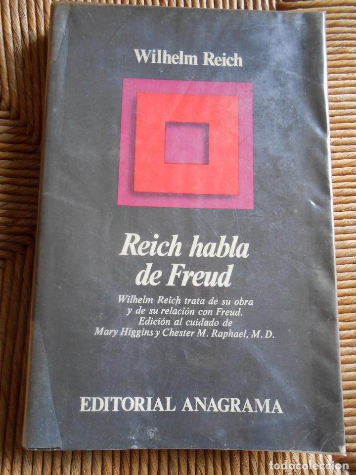 Libros de segunda mano: REICH HABLA DE FREUD - Foto 1