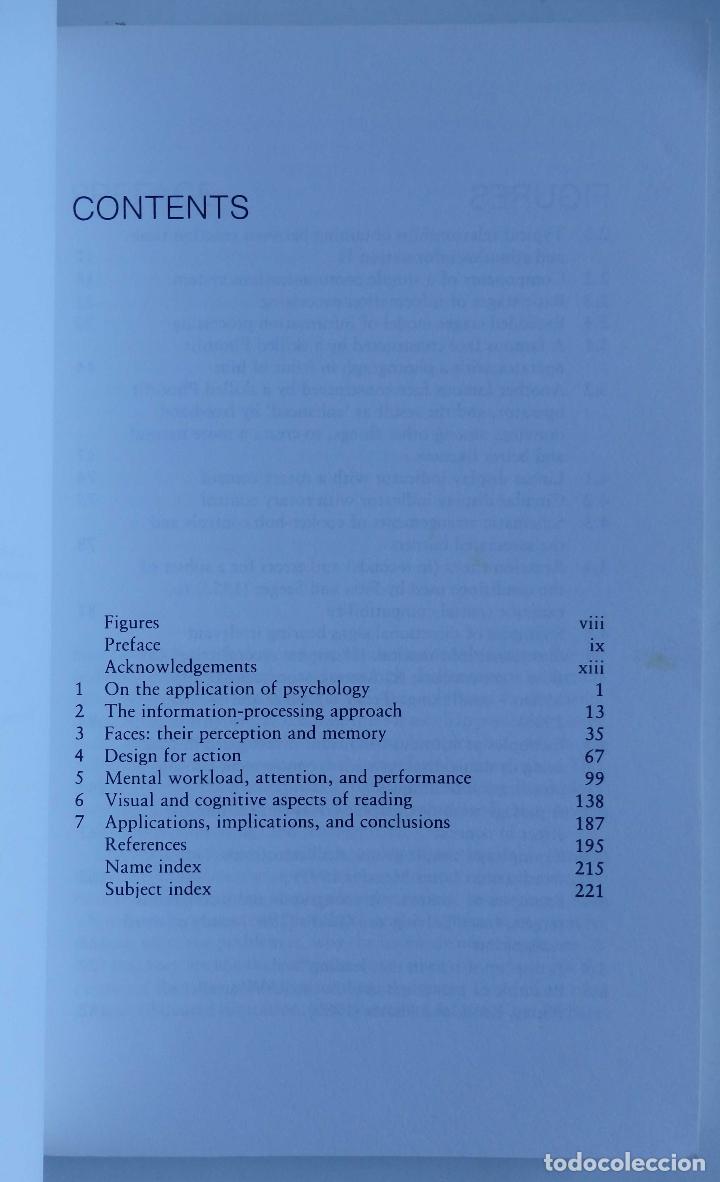Libros de segunda mano: Applied Cognitive Psychology &ndash; An Information-processing framework - Paul J. Barber - Foto 3