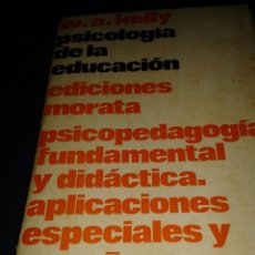 Libros de segunda mano: PSICOLOGÍA DE LA EDUCACIÓN. W.A. KELLY. Lote 63516964
