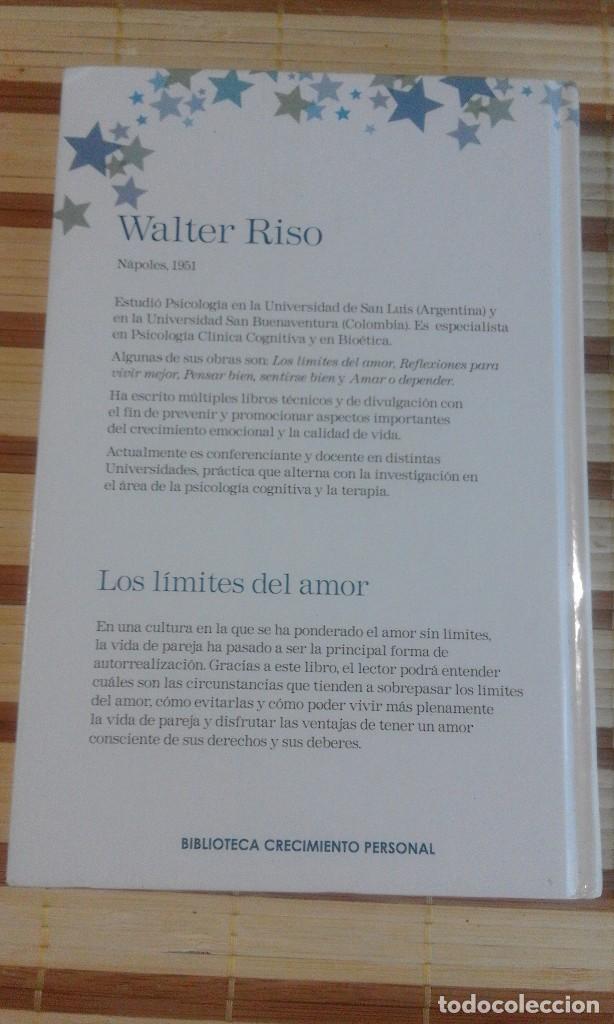 Libros de segunda mano: Los l&iacute;mites del amor - Walter Riso - Foto 2