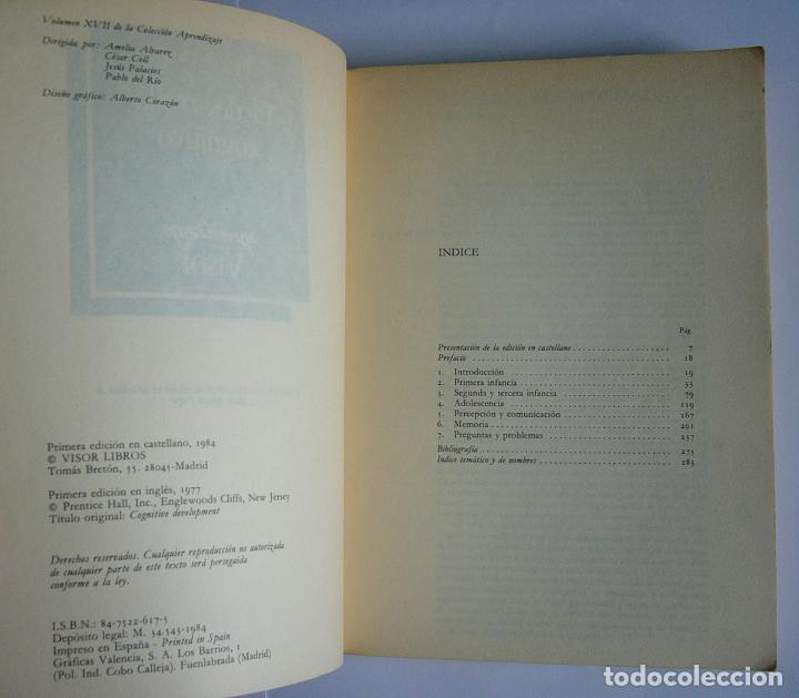 Libros de segunda mano: EL DESARROLLO COGNITIVO - JOHN H. FLAVELL - Foto 2