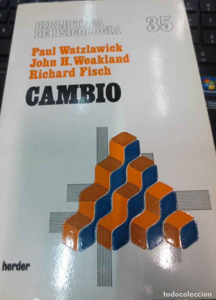 Libros de segunda mano: CAMBIO VV.AA EDIT HERDER A&Ntilde;O 1986 - Foto 1