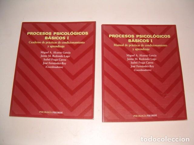 Libros de segunda mano: Procesos Psicol&oacute;gicos B&aacute;sicos I. DOS TOMOS. RM79612. - Foto 1